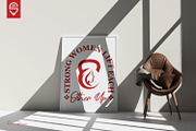 Motivational Women's Gym T-shirt, a Sport Illustration by shaondesigns (Thumbnail 4 of 5)