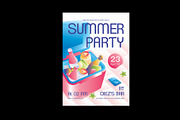 Summer Party Invitation, an Invitation Template by Neermana (Thumbnail 4 of 4)