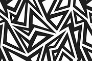 Monochrome Triangle Patterns, a Pattern Graphic by Gudiny (Thumbnail 4 of 11)