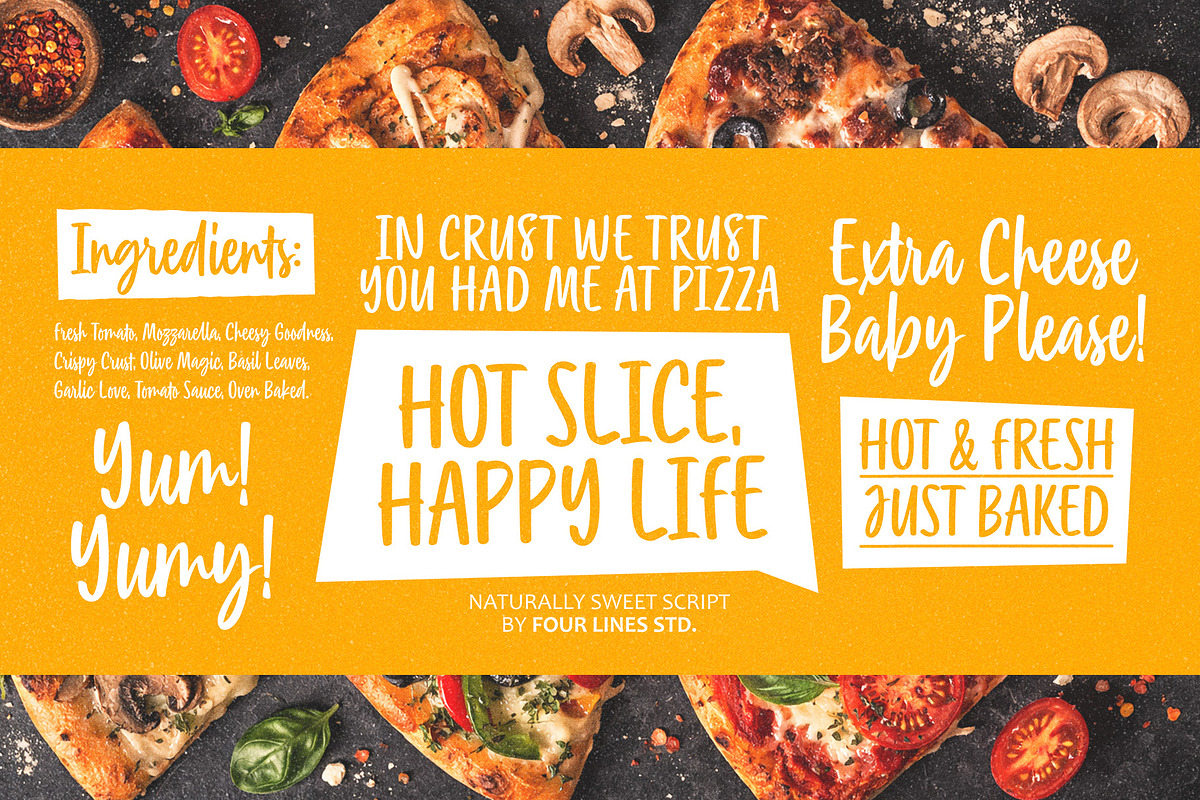 Peachlona Script – Naturally Script, a Handwritten Font by Four Lines Std. (Photo 6 of 10)