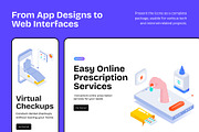 Medical Isometric Icons Set, a Duotone Icon by Vectors Market (Thumbnail 3 of 8)