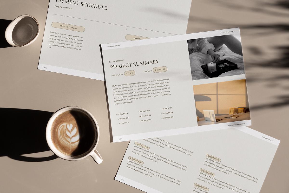 Project Proposal Template, a Presentation Template by Studio_Evergreen (Photo 8 of 9)