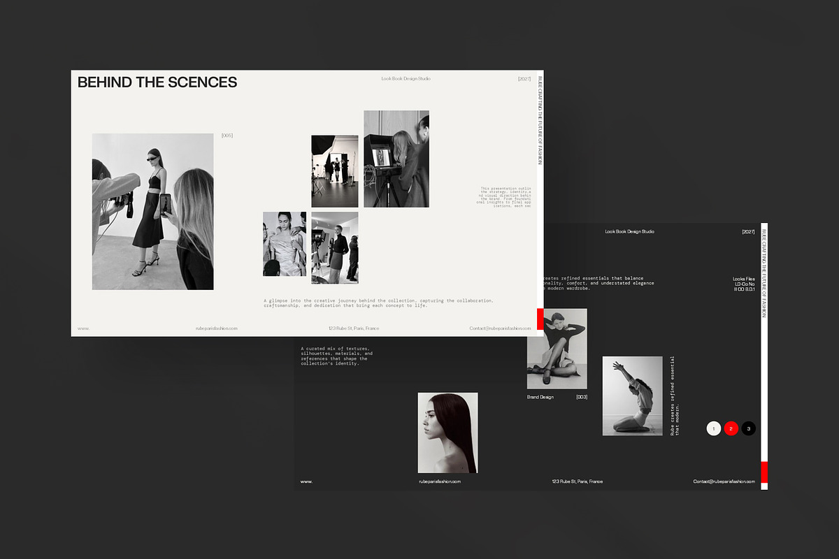 RUBE | LookBook Presentation, a Presentation Template by CreativexGenius (Photo 7 of 9)