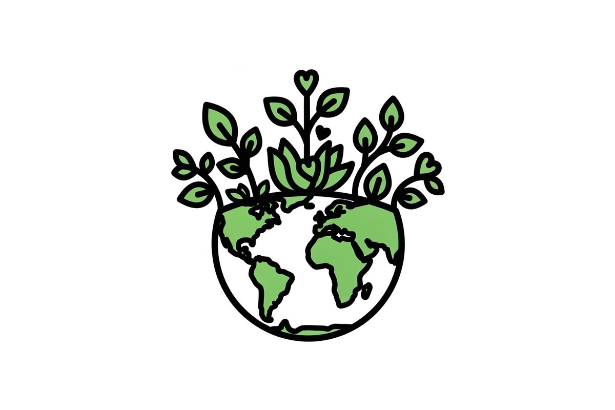 Eco Earth Care Vector Icon Bundle, an Illustration by Designs_River (Photo 30 of 51)