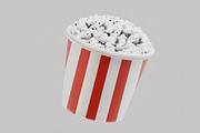 Popcorn buckets, an Object 3D Model by fahad121 (Thumbnail 2 of 6)