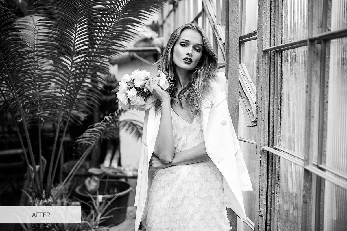 Black and White Film Presets, a Plug-in Add-On by FixThePhoto (Photo 10 of 21)