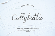 Callybatta Handwritten Font