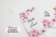 Cherry blossom watercolor clipart, an Illustration by OlDm_Shop (Thumbnail 5 of 6)