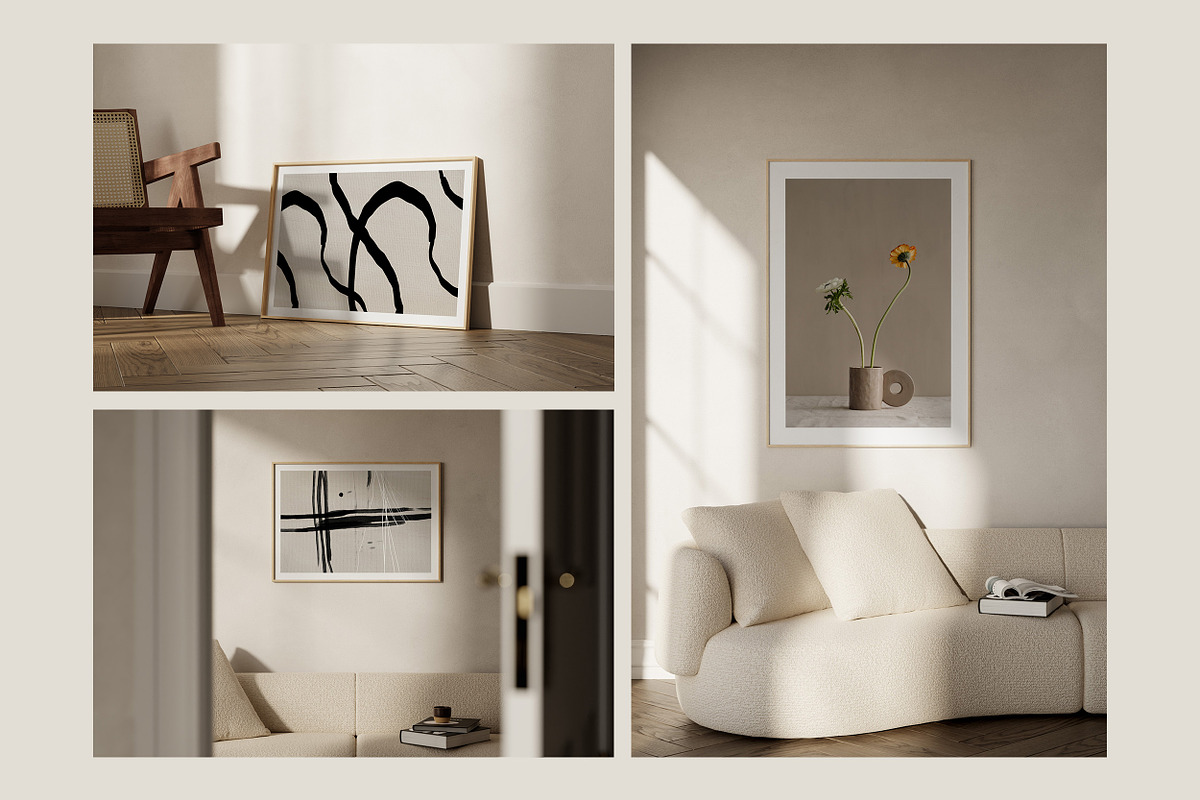 Artwork Frame Mockup Bundle, a Household Mockup by Moyo Studio (Photo 8 of 15)