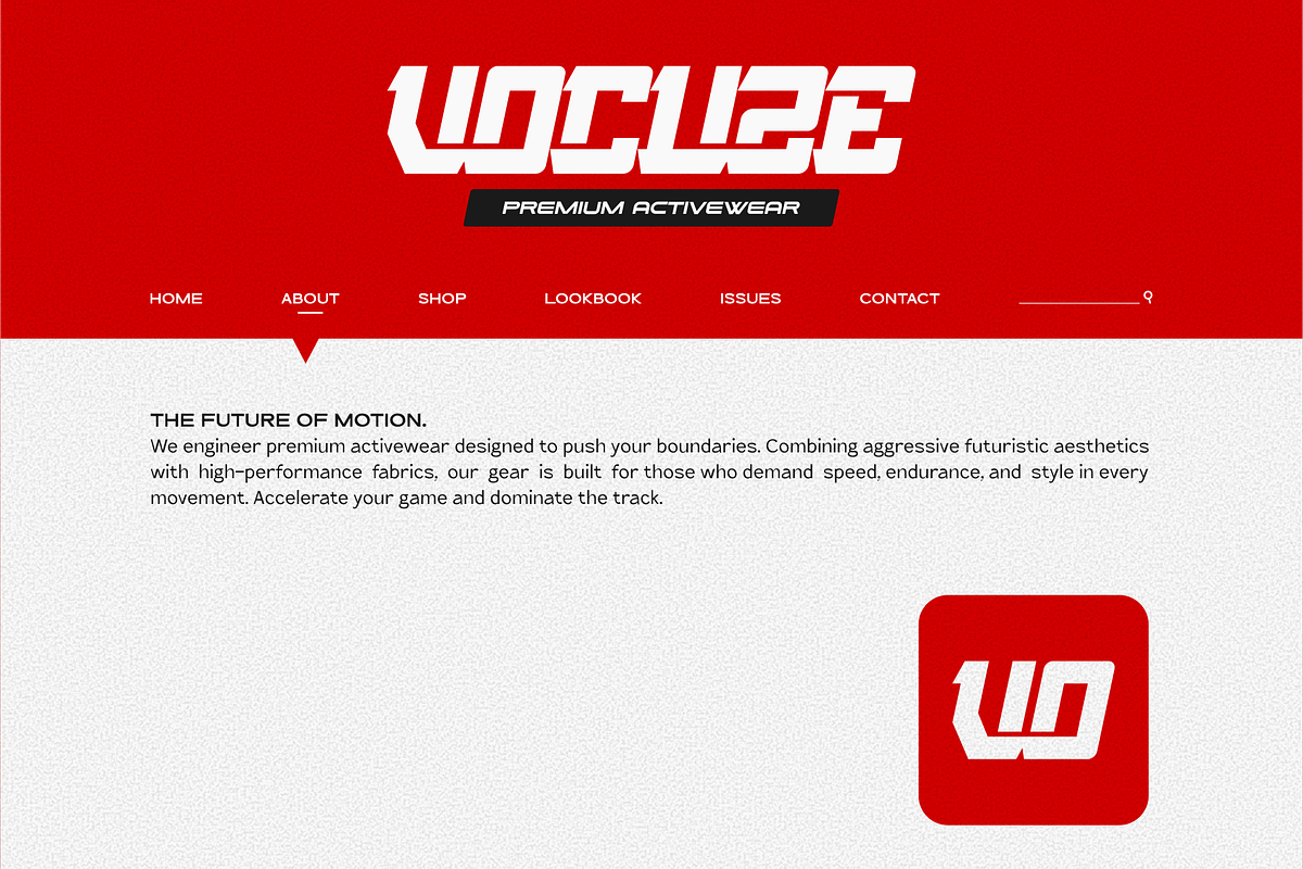 Vonirace - Futuristic Sporty Font, a Sans Serif Font by Yktypstd (Photo 6 of 10)