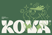 Kova - Playful Display Sans Font, a Font by Flawless And Co (Thumbnail 1 of 10)