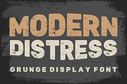 Modern Distress, a Slab Serif Font by Limited.studio (Thumbnail 1 of 6)