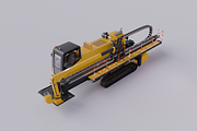 XZ680A horizontal drilling rig, a Cars & Vehicle 3D Model by mockupzz (Thumbnail 5 of 6)