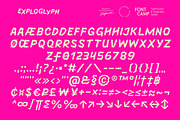 Exploglyph Font, a Symbol Font by Fontcamp Type Foundry (Thumbnail 3 of 6)