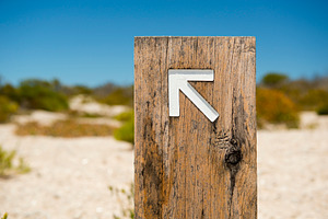 Arrow Signs, an Abstract Photo by THP Creative