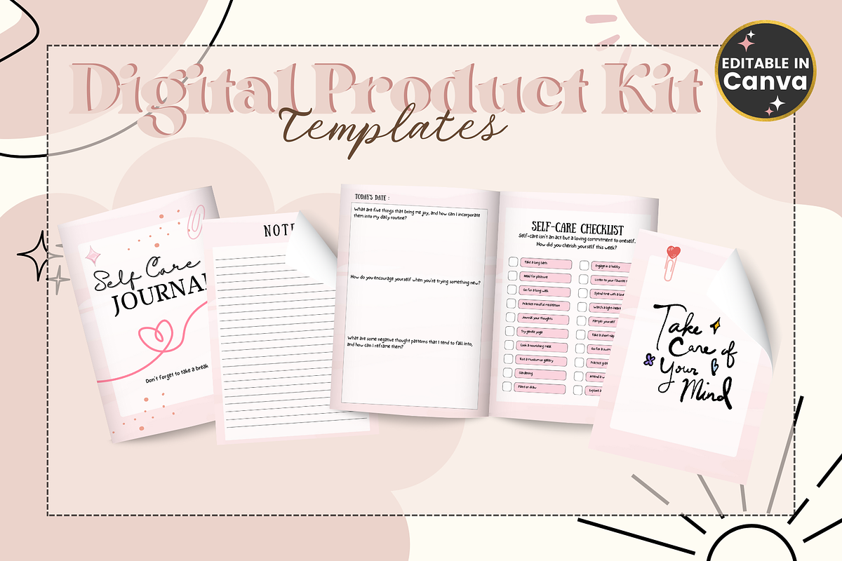 Digital Product Kit Templates, a Templates & Theme by bellaROSEworkshop (Photo 8 of 10)