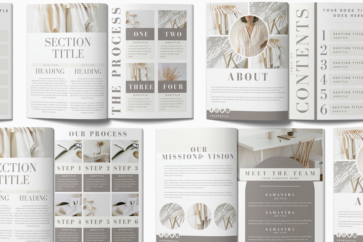 Ebook Creator Canva, a Magazine Template by Oh So Social Boutique (Photo 6 of 6)