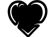 Heart Shape Silhouette, an Object Graphic by Creativeshirt (Thumbnail 18 of 19)