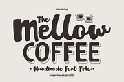 Mellow Coffee - Handmade Font Trio, a Script Font by agnyhasyastudio (Thumbnail 1 of 15)