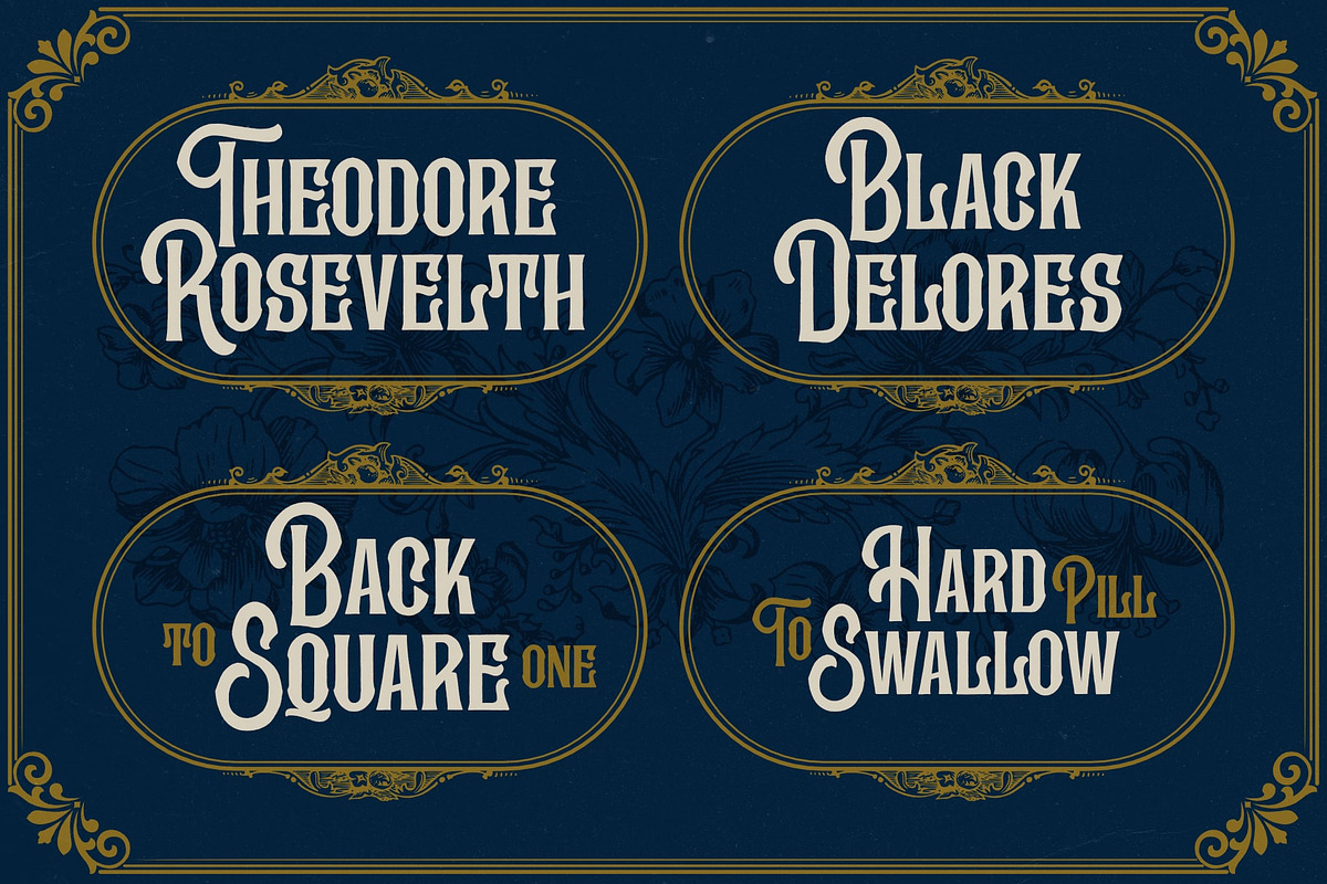 Kingstown parlour, a Slab Serif Font by Damarletter (Photo 4 of 8)