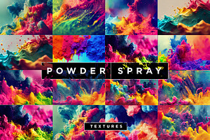 Powder Spray Textures Pack