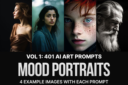 401 MJ Prompts for Mood Photography, a Person Illustration by Sevenstyles