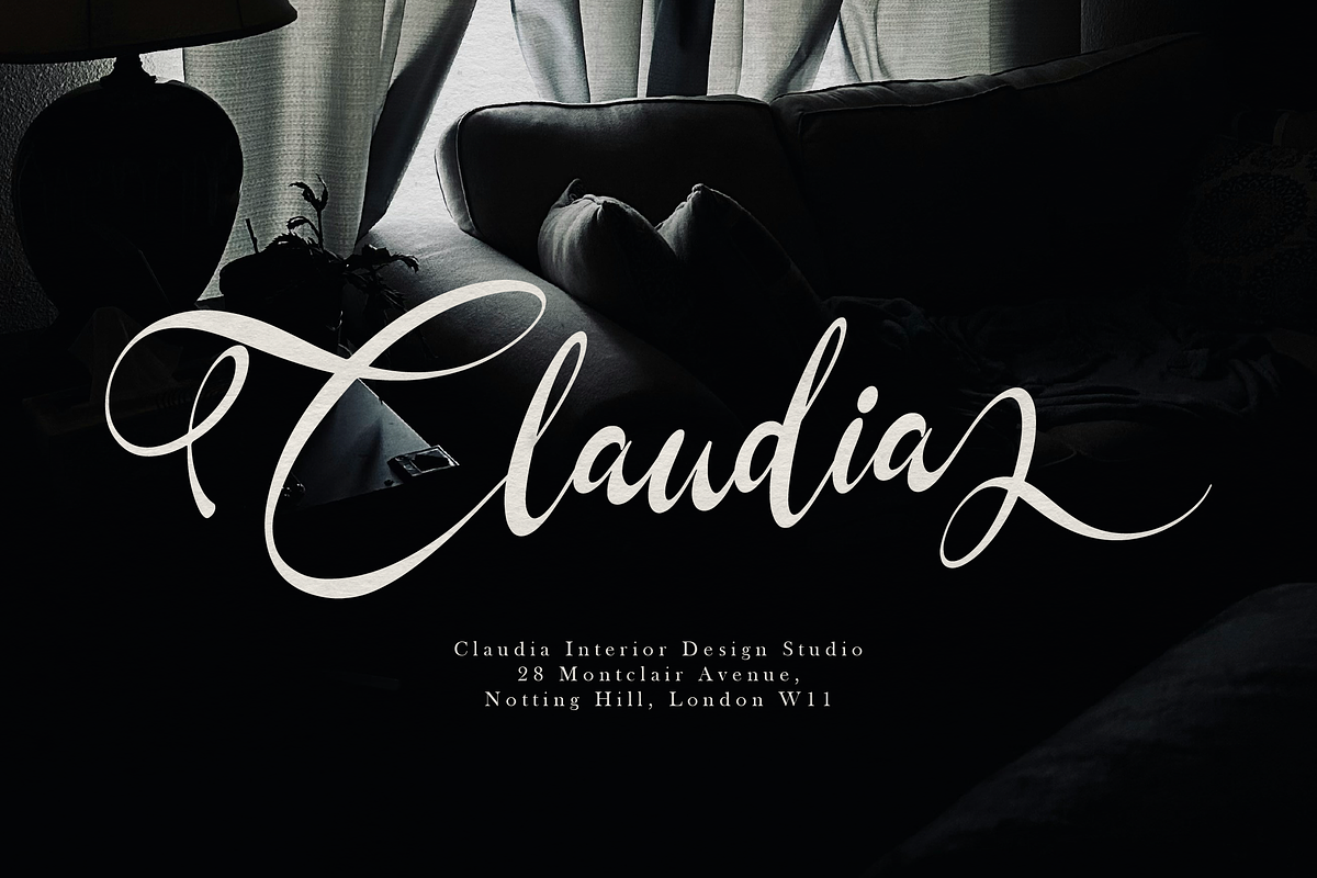 Kadegon | Beauty Calligraphy Script, a Script Font by gracetype_studio (Photo 5 of 12)