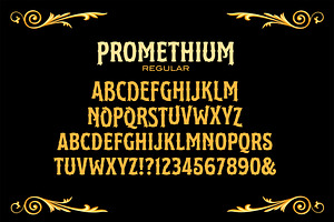 Promethium Font Family