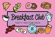 Breakfast Illustrations, a Graphic by Christine LaGrassa (Thumbnail 1 of 5)