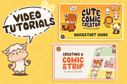 Cute Comic Creator for Affinity, a Brushes & More by Green Room Media (Thumbnail 21 of 25)