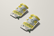 Spouth Pouch Mockup, a Packaging Mockup by HanaSaka_Studio (Thumbnail 2 of 5)