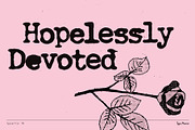 Typewriter TM – Distressed Typer, a Serif Font by Type Mania (Thumbnail 10 of 11)