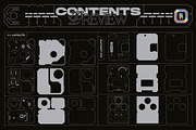 Sci-Fi Panels Vector Pack, an Object Graphic by MiksKS (Thumbnail 11 of 12)