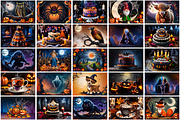 Halloween Background, a Background Graphic by Forhadx5 (Thumbnail 7 of 14)
