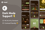 freud UI Kit: AI Mental Health App, an UI Kit Template by strangehelix.bio (Thumbnail 4 of 10)