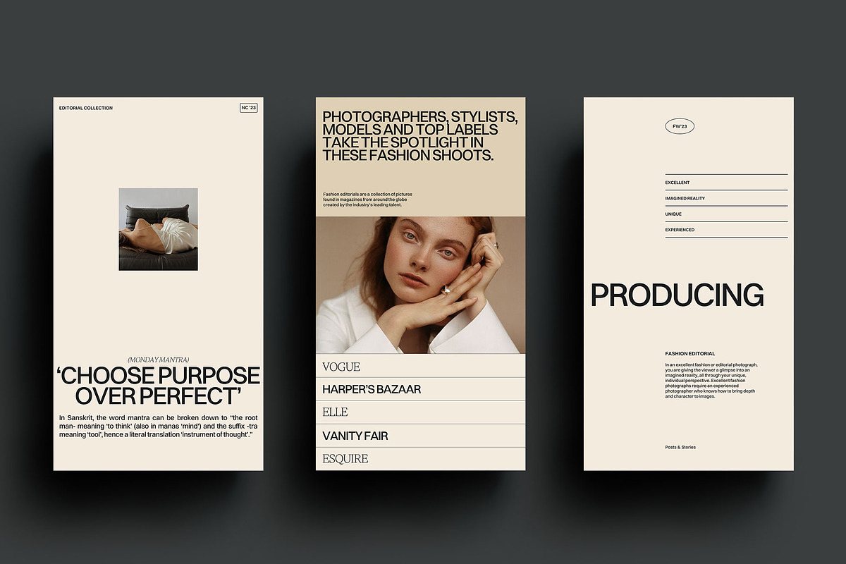 Editorial Instagram Stories, a Social Media Template by Moscovita Studio (Photo 10 of 16)