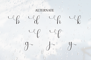 Rainday | Script Font, a Handwritten Font by Scratchones (Thumbnail 8 of 9)