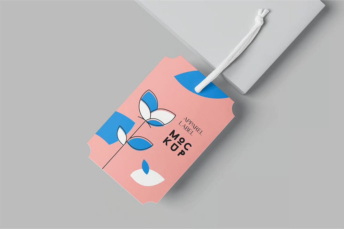 Clothing Apparel Label Mockups, an Advertising Mockup by megostudi0 (Photo 4 of 6)