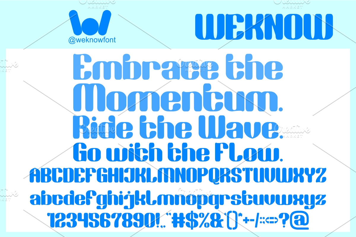 Abundance Font, a Sans Serif Font by weknow (Photo 5 of 8)