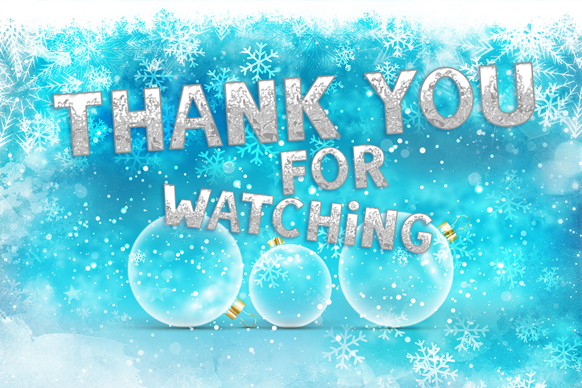 SNOW - Font Family for Christmas preview 7