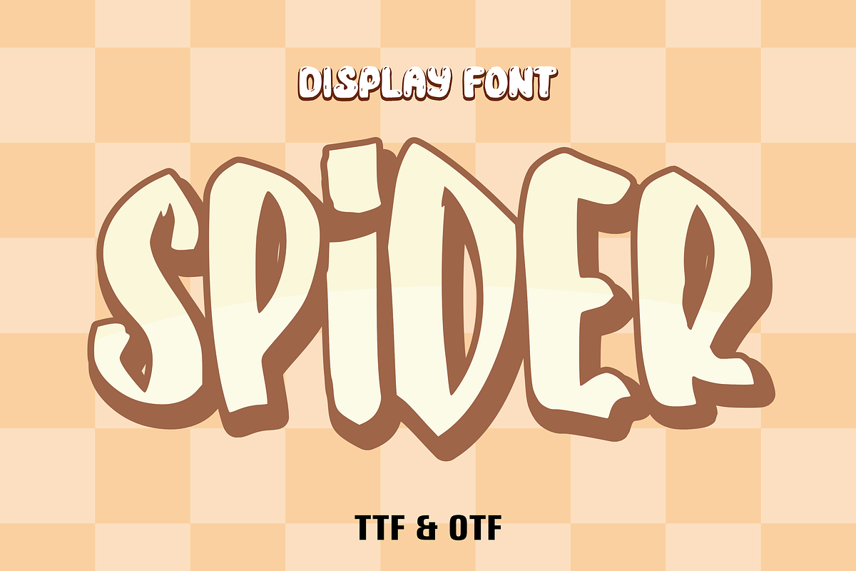 Sticker - Cartoon Font Types, a Font by KiddoGlyphs Studio (Photo 2 of 3)