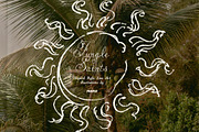 Jungle Saints: Tropical Line Art, an Object Illustration by Purple (Thumbnail 8 of 15)