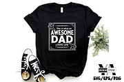 Funny Dad Father’s Day SVG Bundle, an Object Illustration by Ya_ Design Store (Thumbnail 29 of 40)