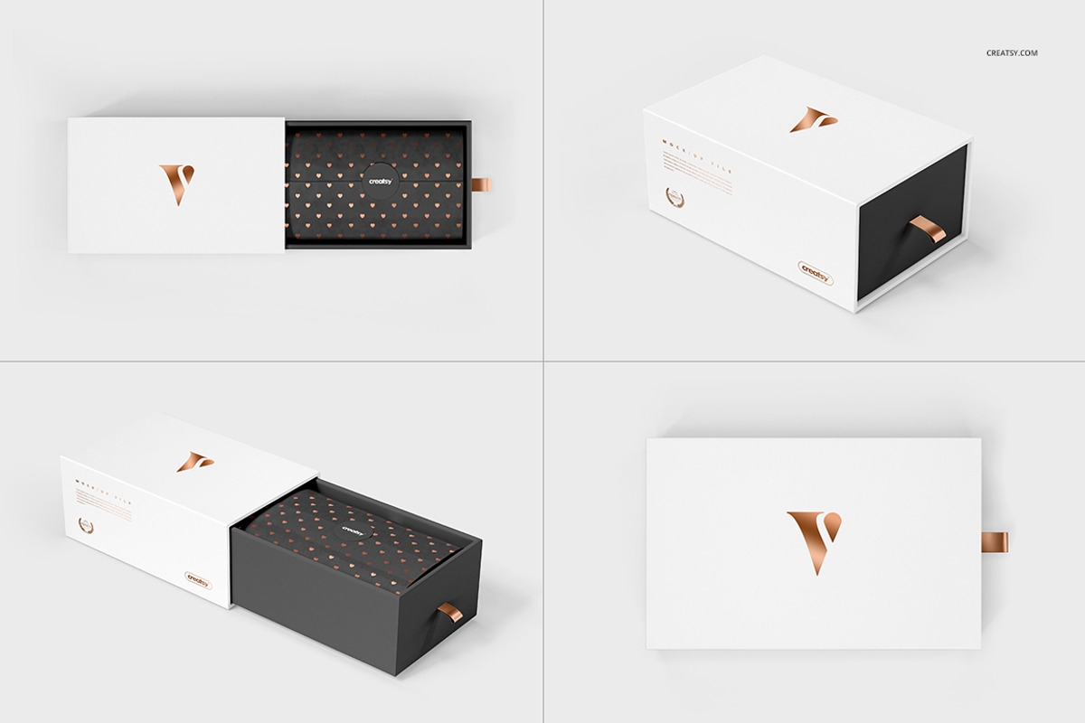 Gift Boxes and Bags Mockup Set, a Packaging Mockup by creatsy2 (Photo 7 of 25)