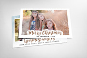 Merry Christmas Greeting Card, a Card Template by graphicforest (Thumbnail 1 of 3)
