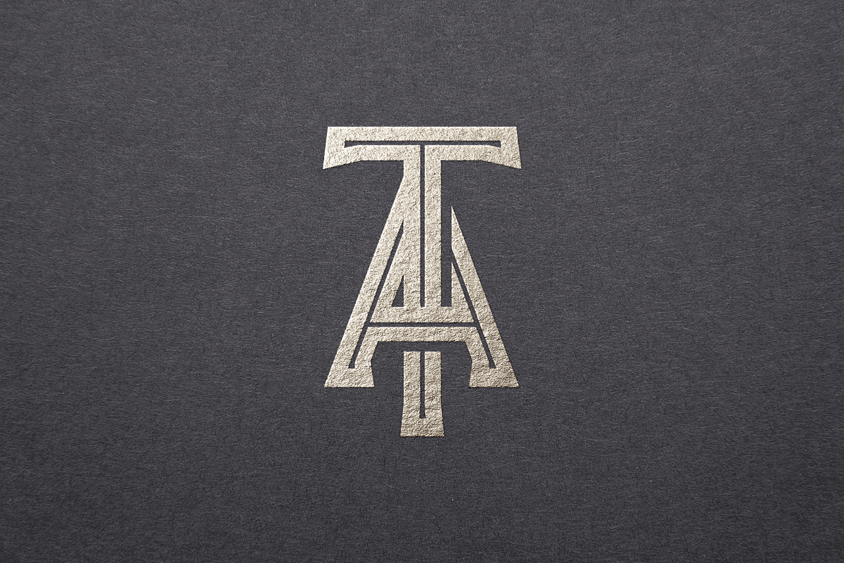 AT TA Monogram Logo, a Branding & Logo Template by Alphabet Agency