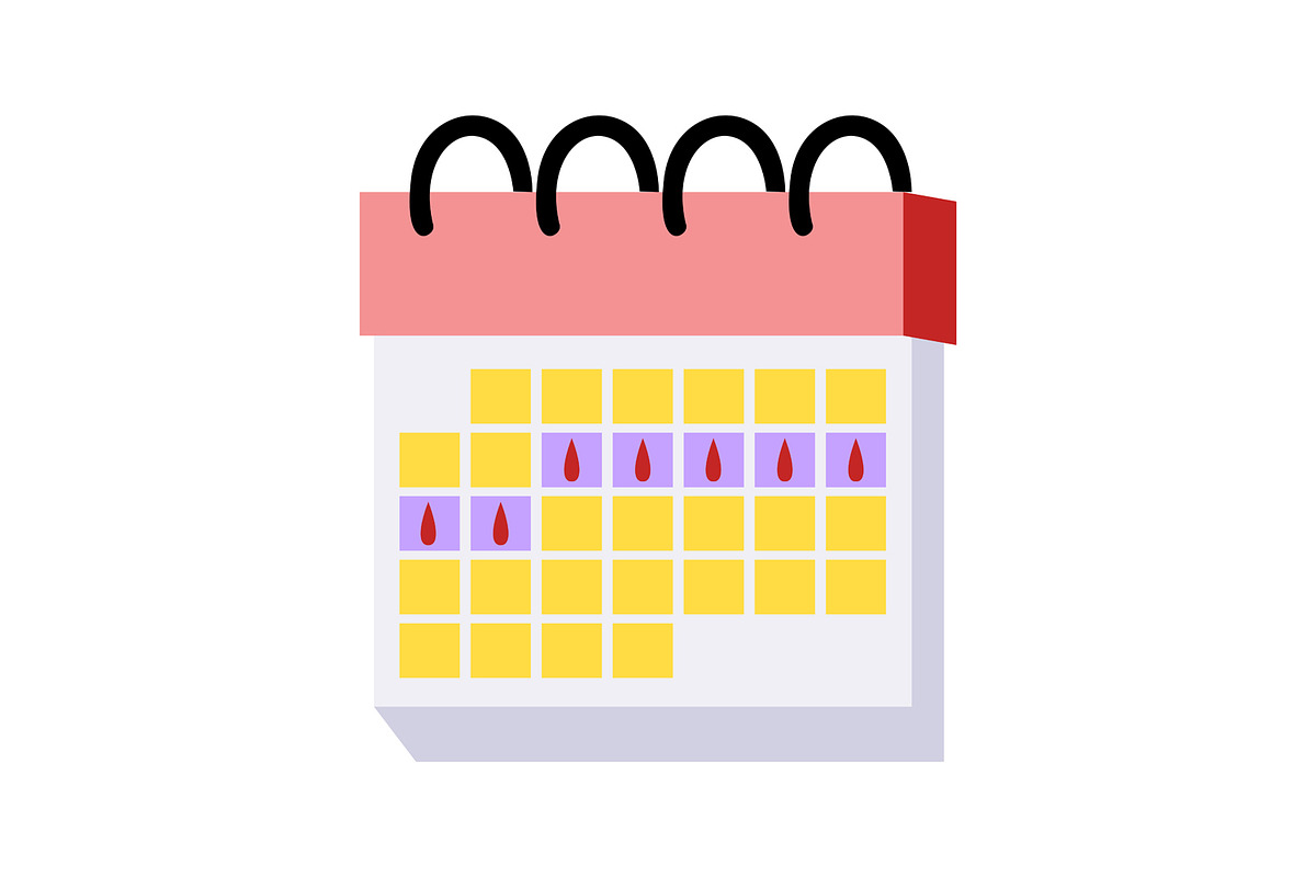 Menstrual Cycle & Women's Health, a Healthcare Illustration by the_myro (Photo 3 of 7)