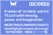 Arcadia Dream font, a Sans Serif Font by weknow (Thumbnail 3 of 8)