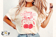 Pink Girly Xmas Sublimation Clipart, a Graphic by FatCat_Design (Thumbnail 3 of 7)