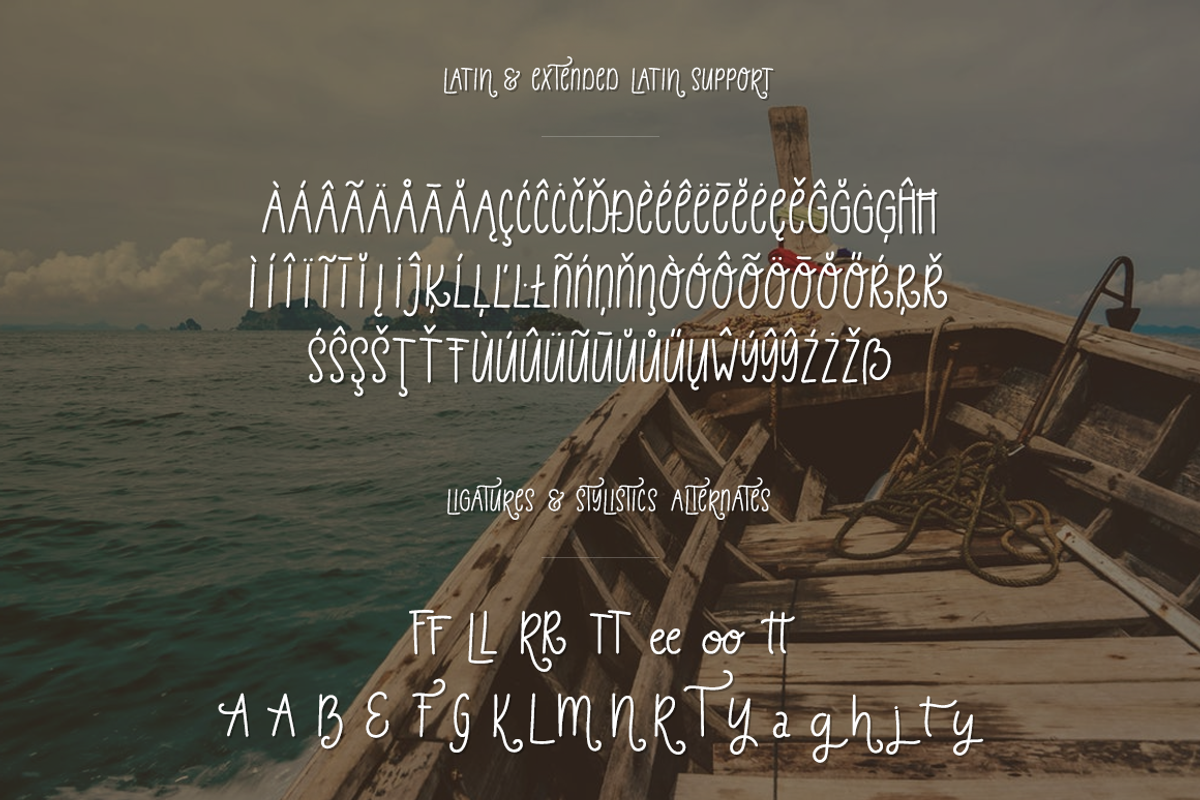 Capris - Fresh Summer Font preview 3